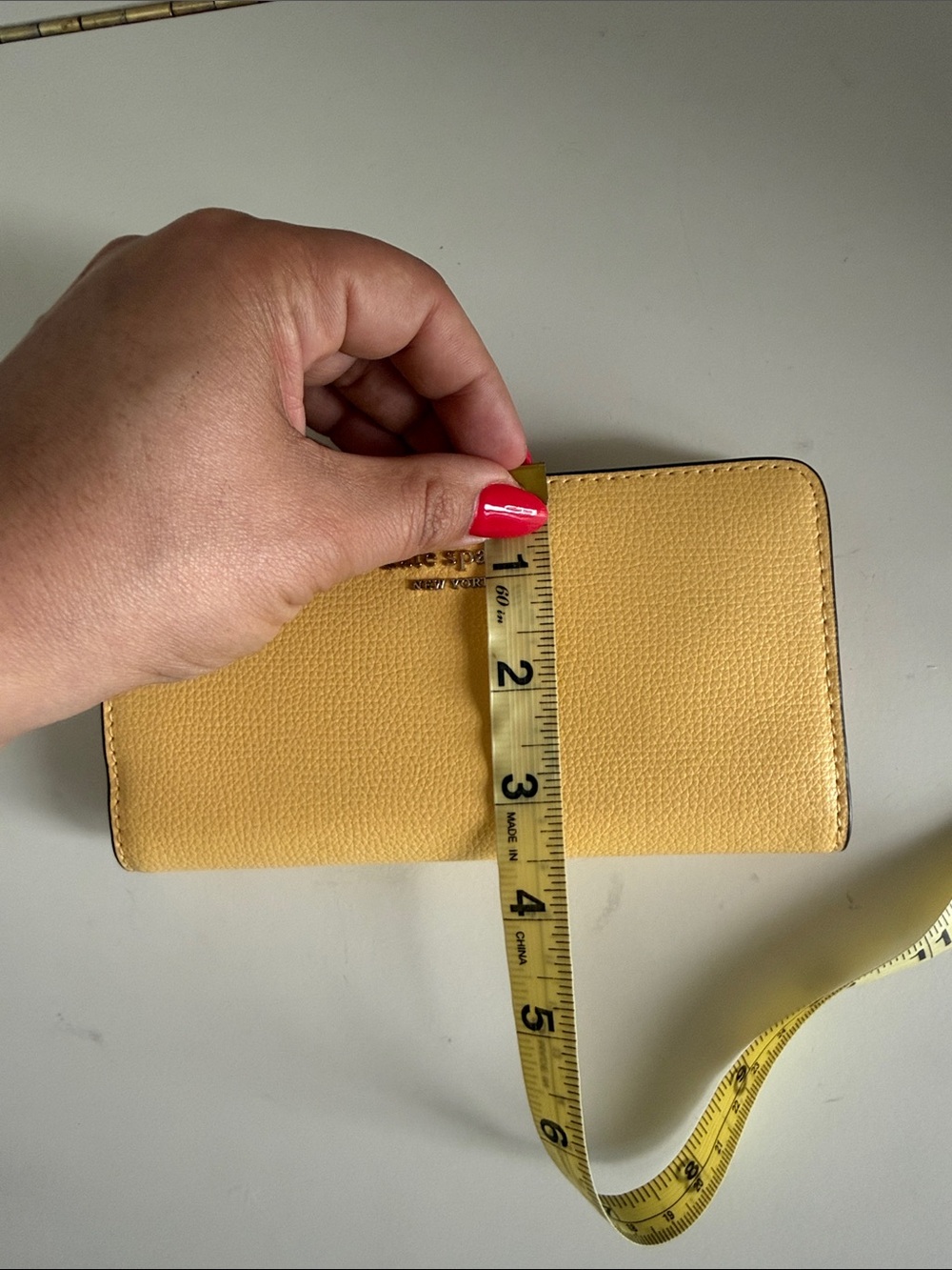 Kate Spade Pastel Yellow Wallet - Picture 7 of 7